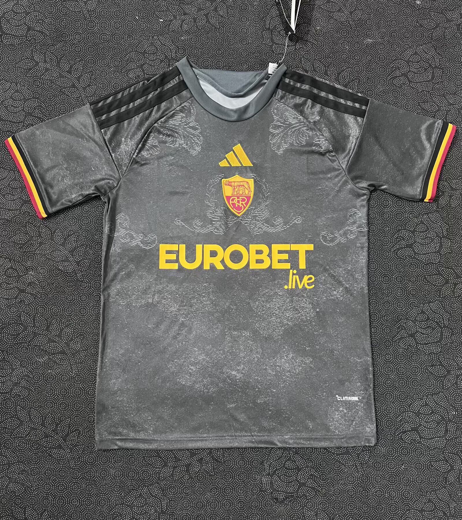 AAA Quality Roma 26/27 Third Grey Soccer Jersey